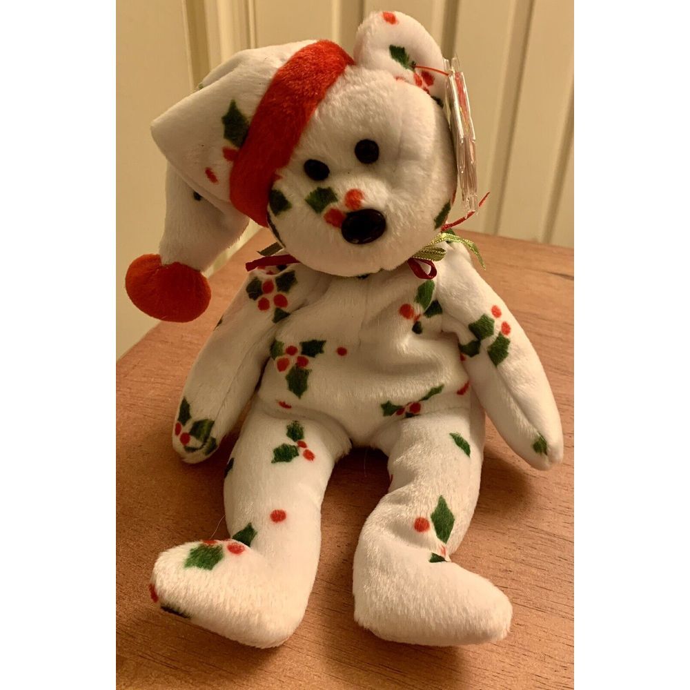 Vintage‎ CHRISTMAS TY BEANIE BABY 1998 Holiday Teddy